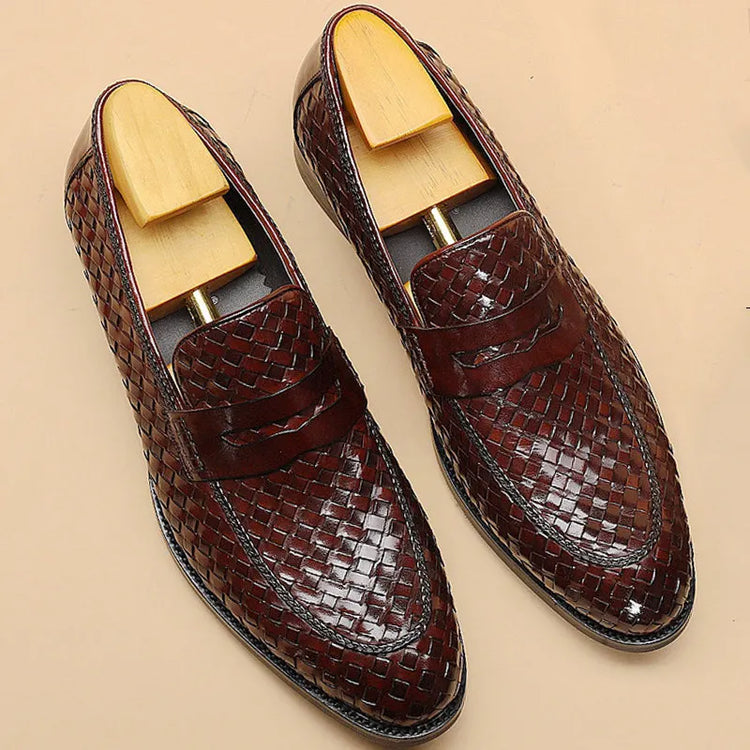 formal shoes genuine leather oxford shoes Men Italian wedding shoeMen&