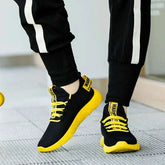 Men's Sneakers New Breathable Lace Up Men Mesh Shoes