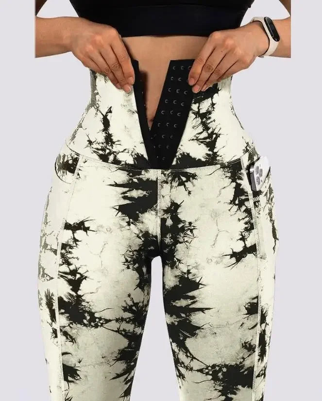 Panel Tie Dye LeggingsWomen&