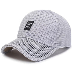 Top Level Summer Baseball Hat Women Men Breathable Mesh Trucker Cap - Acapparelstore