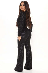 Women's New Fashion Sequins Jumpsuit