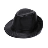 Autumn Winter Warm 100% Real Cowhide Leather HatsMen's Autumn Winter Warm 100% Real Cowhide Leather Hats