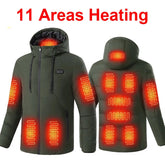 Unisex Areas Heated Jacket Electric Heating Vest USB Heated JacketUnisex Areas Heated Jacket Electric Heating Vest USB Heated Jacket