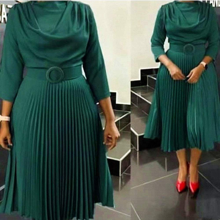 Spring Summer Office Lady Party Slim DressElegant African Dresses Women&