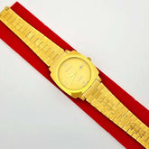 Men Women 18k Gold Quartz Watches No Fading Electroplating Watch - Acapparelstore