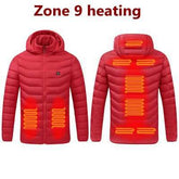 Men's Warm Winter USB Heating Jackets Smart Thermostat - Acapparelstore