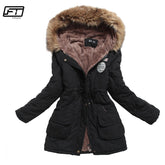 Spring Autumn Winter Women's Jacket Thick Warm Hooded Coat - Acapparelstore