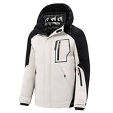 Men's Thick Warm Parkas Jacket Outdoor Windproof Pocket - Acapparelstore