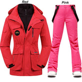 Super Warm Ski Suit Women Winter Snow Down Jacket and Pants - Acapparelstore
