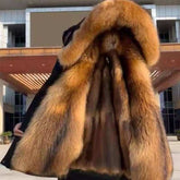 Winter warm coats Men's clothing Down Long Waterproof Coat - Acapparelstore