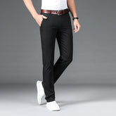 Autumn Men's Lyocell Business Suit Pants Casual Straight Trousers - Acapparelstore