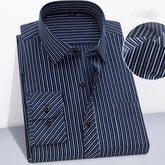 Plus Size Man's Cotton Shirts Hight Quality Business Casual Shirt - Acapparelstore