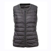 Large Size Waistcoat Women's Warm Vest Ultra Light Down Vest - Acapparelstore