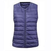 Large Size Waistcoat Women's Warm Vest Ultra Light Down Vest - Acapparelstore