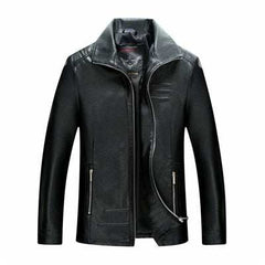 Arrival High Quality Sheep skin Men Leather JacketNew Arrival High Quality Sheep skin Men Leather Jacket Plus size