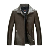 Arrival High Quality Sheep skin Men Leather JacketNew Arrival High Quality Sheep skin Men Leather Jacket Plus size