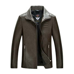 Arrival High Quality Sheep skin Men Leather JacketNew Arrival High Quality Sheep skin Men Leather Jacket Plus size