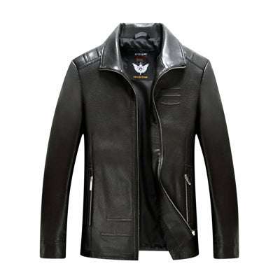Arrival High Quality Sheep skin Men Leather JacketNew Arrival High Quality Sheep skin Men Leather Jacket Plus size