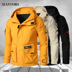 Multi Pockets Jackets Men's Military Mountain Hiking Windproof Coats - Acapparelstore