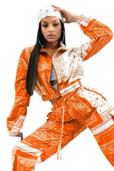 Piece Fitness Sweat suit ZipperWomen's Two Piece Fitness Sweat suit Zipper Up Pants Set Vintage Outfi