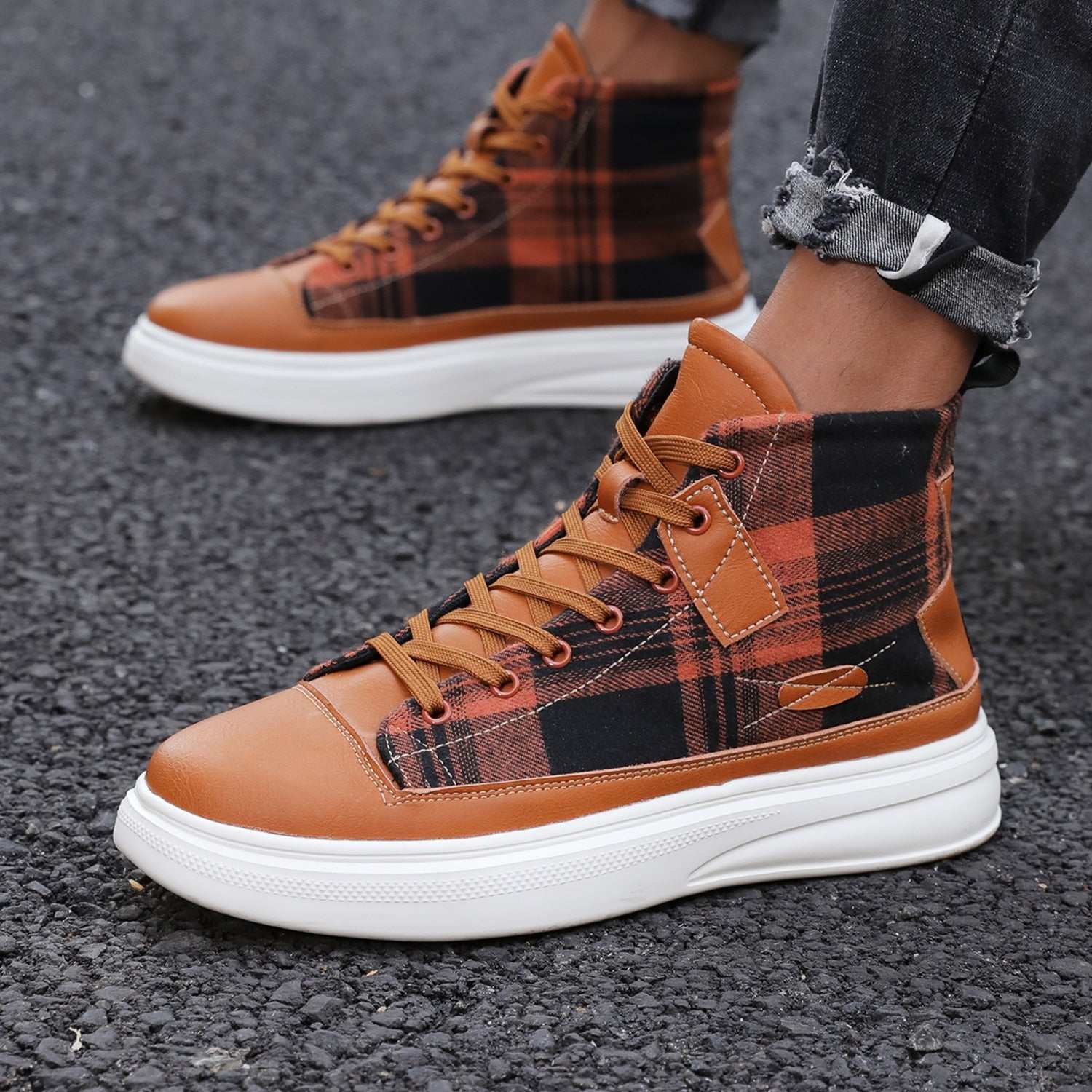Fashion Canvas walking Lightweight SneakersMen's Vulcanized Shoes New Fashion Canvas walking Lightweight Sneakers