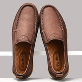 Classic Genuine Leather Men's Outdoor Shoes Breathable Casual Shoes - Acapparelstore