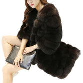 Luxury Super Long Women's Faux Fur Coat Thick Winter Outwear - Acapparelstore