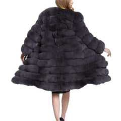 Luxury Super Long Women's Faux Fur Coat Thick Winter Outwear - Acapparelstore