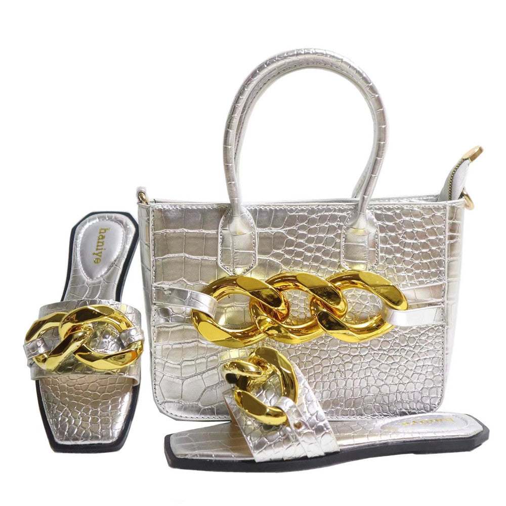 Italian Designer Shoes Bags Matching Set Party Wedding Fashion Shoes - Acapparelstore