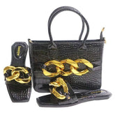 Italian Designer Shoes Bags Matching Set Party Wedding Fashion Shoes - Acapparelstore