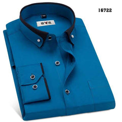 Men's Spring & Autumn Business Dress Shirts Male Formal Dress Shirt - Acapparelstore