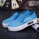 Solid Color Women Breathable Spring Autumn Flats ShoesSolid Color Women Breathable Spring Autumn Flats Shoes