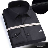 Casual Long Sleeved Solid shirt Slim Fit Business ManMen's Casual Long Sleeved Solid shirt Slim Fit Business Man