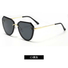 female polarized fashion polygon glasses driver driving mirrorNew female polarized fashion polygon glasses driver driving mirror