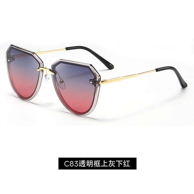 female polarized fashion polygon glasses driver driving mirrorNew female polarized fashion polygon glasses driver driving mirror