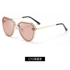 female polarized fashion polygon glasses driver driving mirrorNew female polarized fashion polygon glasses driver driving mirror