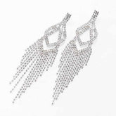Fashion Crystal Tassel Pendant EarringNew Fashion Crystal Tassel Pendant Earring