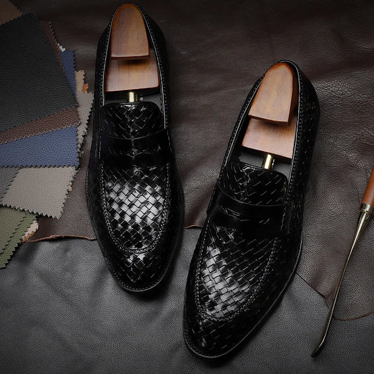 formal shoes genuine leather oxford shoes Men Italian wedding shoeMen&