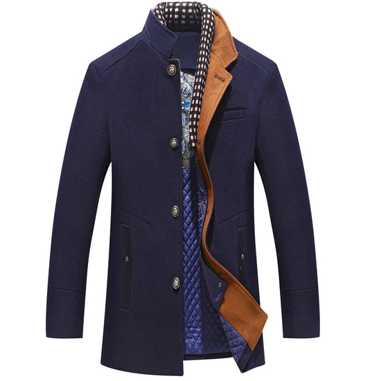 Winter Warm Jacket Parkas Coat Men Fashion Windproof JacketsMen&