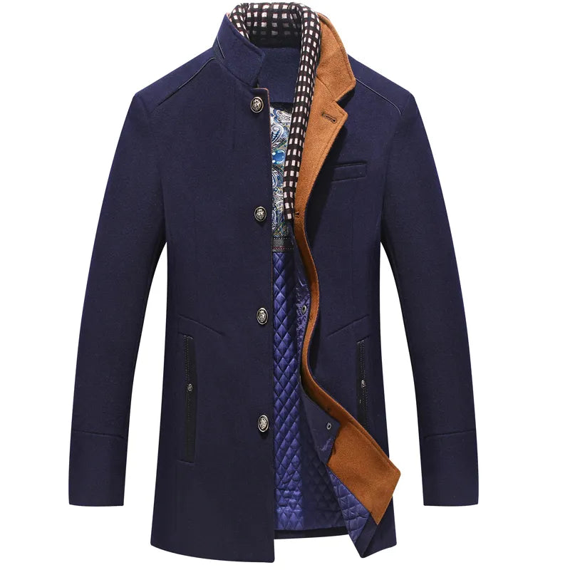 Winter Warm Jacket Parkas Coat Men Fashion Windproof JacketsMen&