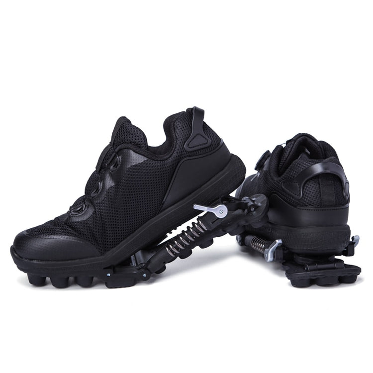 Mechanical running shoes Bouncing Spring shock absorption running Shoe - Acapparelstore