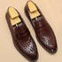 formal shoes genuine leather oxford shoes Men Italian wedding shoeMen&