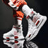 High Top Fashion Leather Sneakers Trend Comfortable Man ShoesMen&