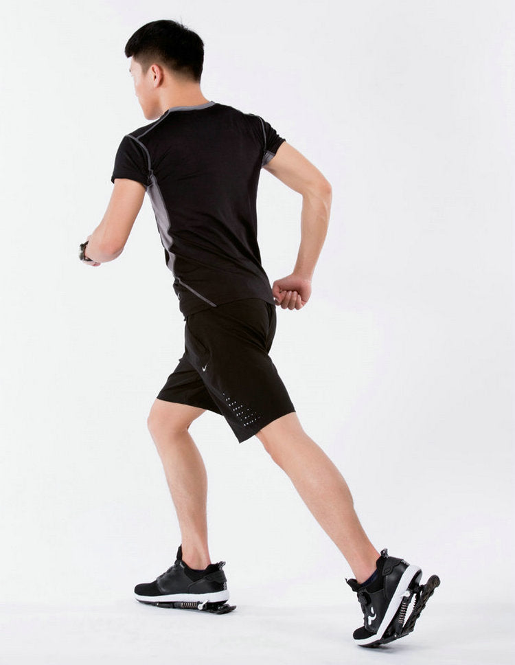 Mechanical running shoes Bouncing Spring shock absorption running Shoe - Acapparelstore
