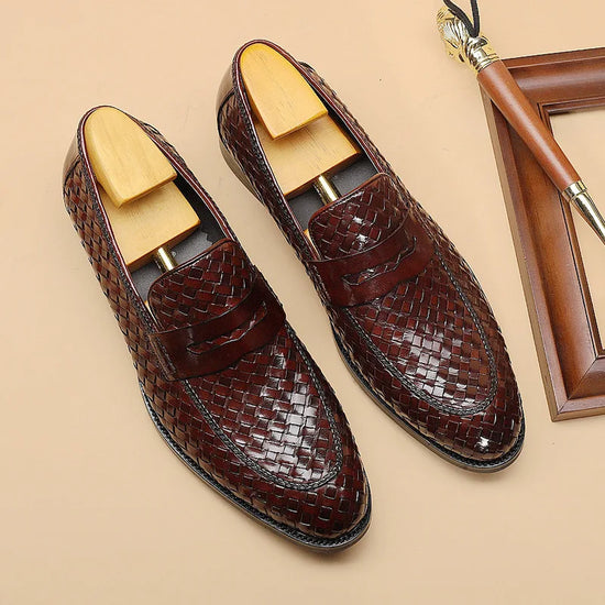 formal shoes genuine leather oxford shoes Men Italian wedding shoeMen&