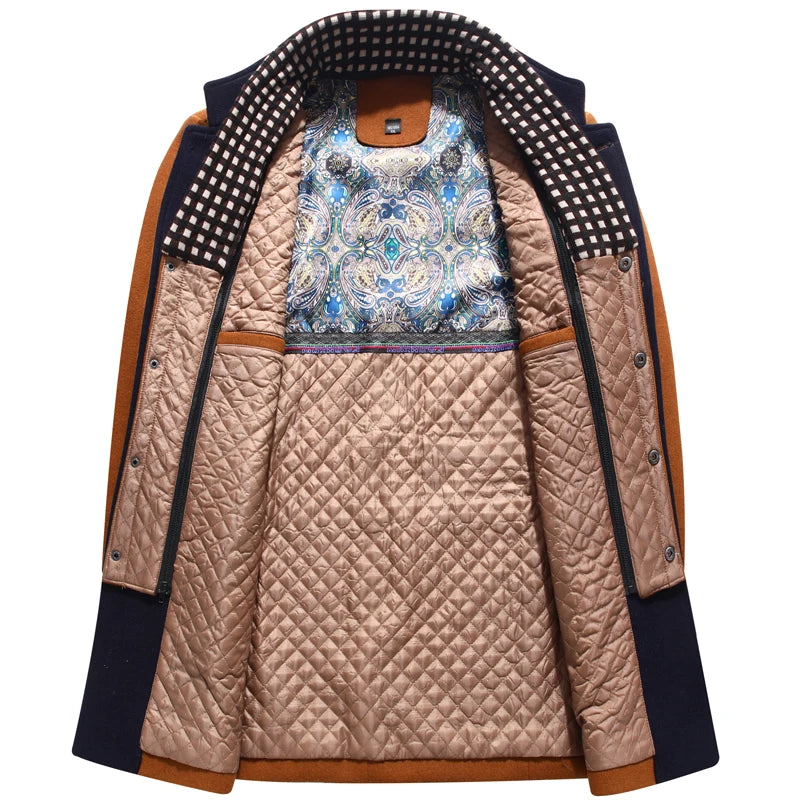Winter Warm Jacket Parkas Coat Men Fashion Windproof JacketsMen&