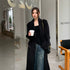 Ladies Long Loose Fancy Student Coat Woolen CoatLadies Long Loose Fancy Student Coat Woolen Coat