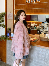 Fox Fur Jacket Mid Length Long Length FurWomen&