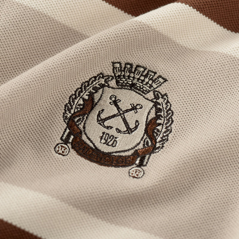 Short-Sleeved Shirt Thin Middle-Aged Business Led Embroidery Shirt - Acapparelstore