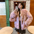 Fox Fur Jacket Mid Length Long Length FurWomen&
